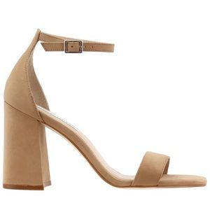 Steve madden Dillion Nubuck Tan high heels